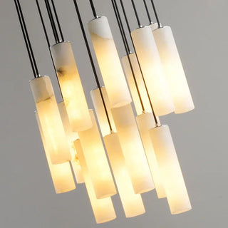 ELIT Marble Pendant Light Modern  Ornate Antique Finish Fixture