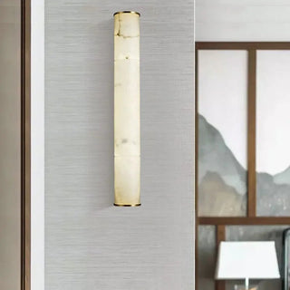 Verano Spanish Marble Wall Lamp Luxurious Modern  Contemporary Crystal Statement Fixture