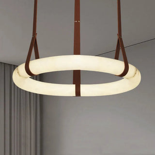 Wexford  Marble Ring Chandelier Premium Modern  Ultra Slim LED Panel Lighting