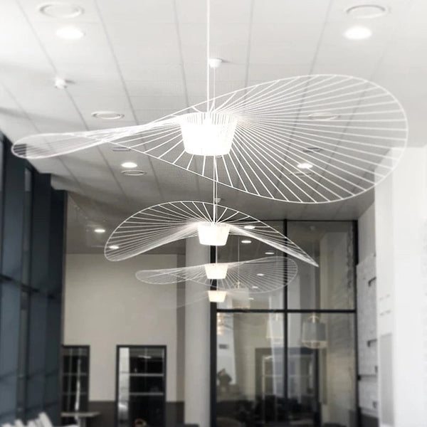 Zynella Straw Arc Chandelier