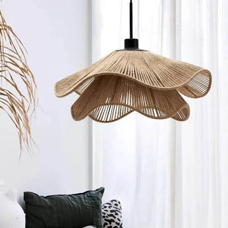 Lara woven pendant Modern  Opulent Multi-Tier Crystal Chandelier