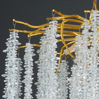 Zynella Tree Branch Crystal Chandelier Classic Modern  Chic Glass Globe Pendant
