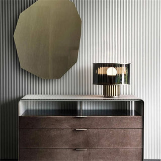 Crystal Rainfall Wall Lamp Modern Geometric Design Lamp