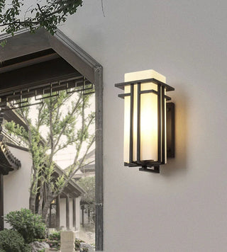 Penne Outdoor Wall Lamp Chic Modern  Contemporary Crystal Statement Fixture