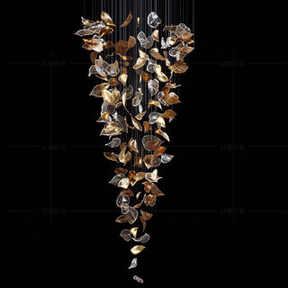 Nature’s Whisper Hanging Light Modern  Elegant Teardrop LED Pendant