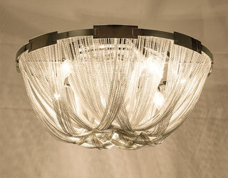 Alverton Tassel Staircase Chandelier Modern  Vintage Brass Accent Lighting