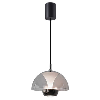 HENNEKE Glass Pendant Modern  Rustic Industrial Hanging Lamp
