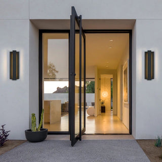 Vetrana Modern Outdoor Sconce Classic Modern  Scandinavian Wooden Accent Light