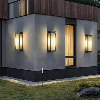 Mira Stainless Steel Outdoor Light Modern Geometric Design Lamp