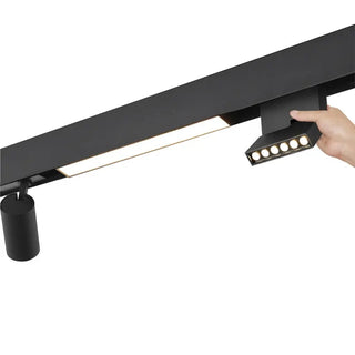 Zynella Track Bright Spotlights Refined Modern  Ultra Slim LED Panel Lighting