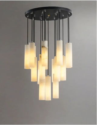 ELIT Marble Pendant Light Modern  Ornate Antique Finish Fixture