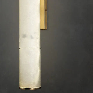 Verano Spanish Marble Wall Lamp Luxurious Modern  Contemporary Crystal Statement Fixture