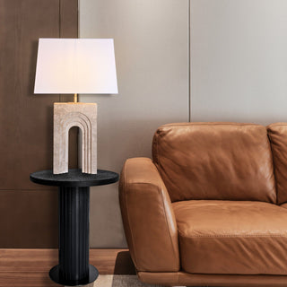 Arco Luxe Table Lamp Modern  Luxury Marble Base Table Lamp