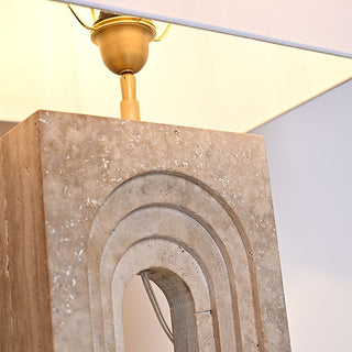 Arco Luxe Table Lamp Modern  Luxury Marble Base Table Lamp