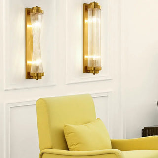 Golden Glow Crystal Fixture Modern  Art Deco Inspired Illumination