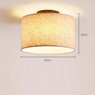 Satori Rice Paper Ceiling Lamp Premium Modern  Ornate Antique Finish Fixture