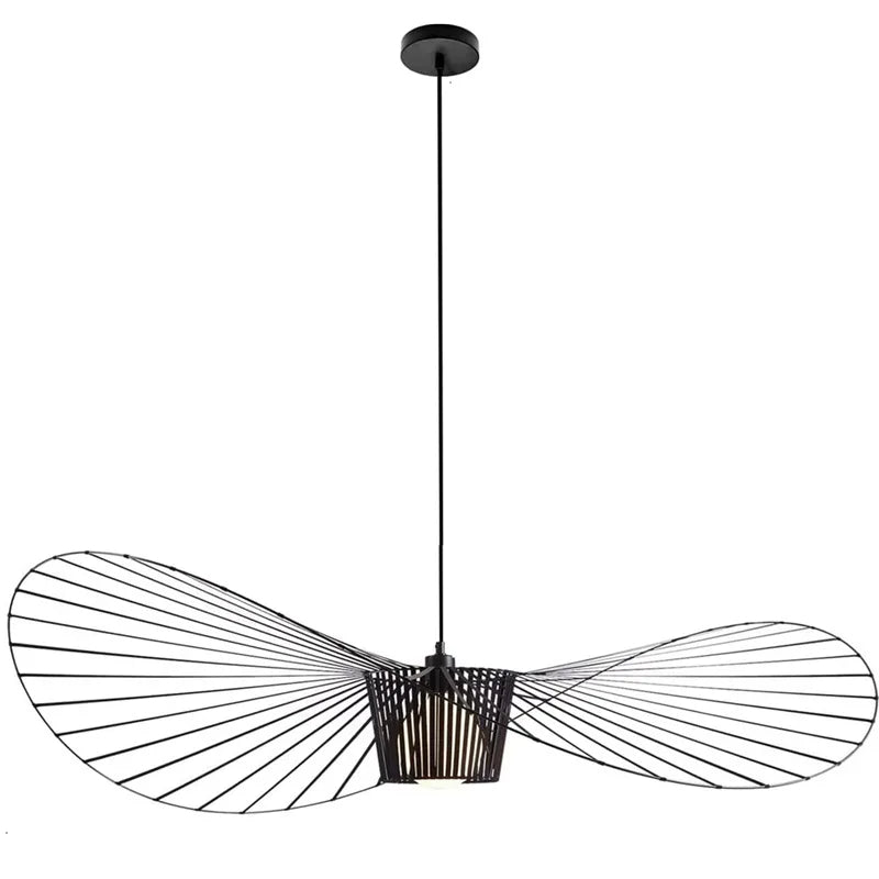 Zynella Straw Arc Chandelier