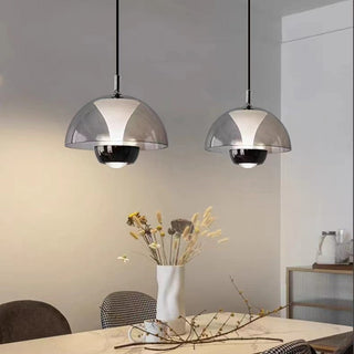 HENNEKE Glass Pendant Modern  Rustic Industrial Hanging Lamp
