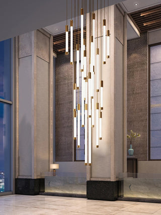 Orion Drift Staircase Pendant Stylish Modern  Art Deco Inspired Illumination