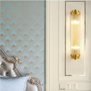 Golden Glow Crystal Fixture Modern  Art Deco Inspired Illumination
