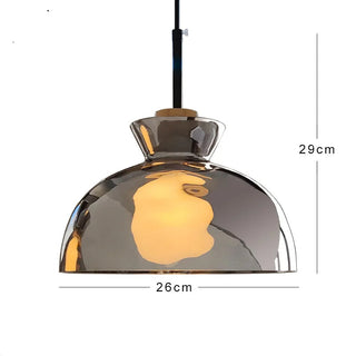 Nimbus Glass Pendant Light Modern  Luxury Gold Frame Light Fitting