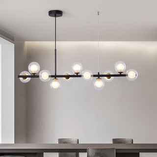 Customisable Visage chandelier Modern  Sleek Linear Suspension Light