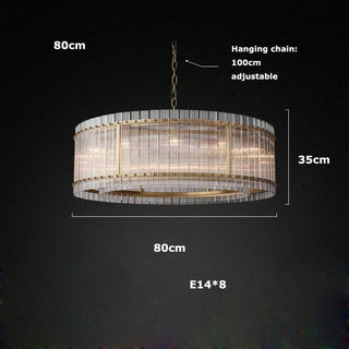 Regal Gleam Crystal Chandelier Stylish Modern  Contemporary Crystal Statement Fixture