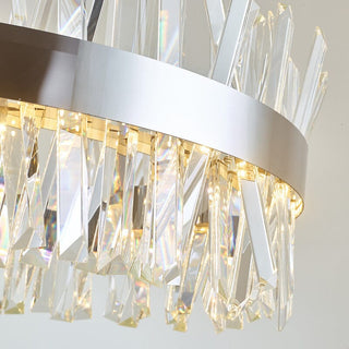 The Royal Chrome collection Classic Modern  Bohemian Rattan Woven Pendant