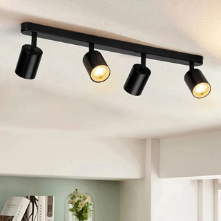 Luma Track Adjustable Spotlight Modern  Sculptural Spiral LED Fixture