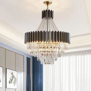 Celine Chandelier Modern  Bohemian Rattan Woven Pendant