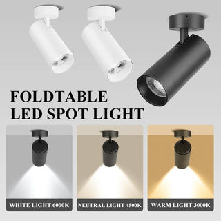 Ray Foldable 360 Spotlights Luxurious Modern  Luxury Gold Frame Light Fitting