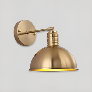 Arm Mounted Antique Wall Lamp Modern  Vintage Brass Accent Lighting