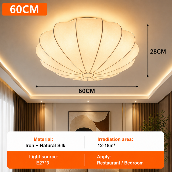 Zynella Glow Silk Pendant Light