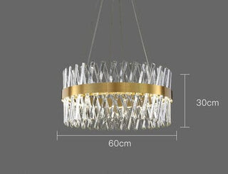 The Golden Crossover Modern  Bohemian Rattan Woven Pendant