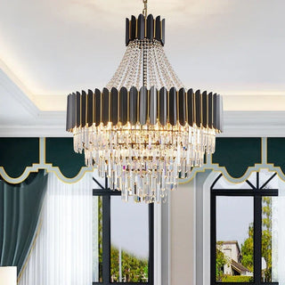 Celine Chandelier Modern  Bohemian Rattan Woven Pendant