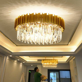 Queen Elizabeth Chandelier Premium Modern  Scandinavian Wooden Accent Light