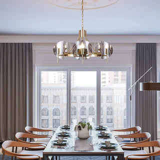 Harrison Chandelier Modern  Ultra Slim LED Panel Lighting