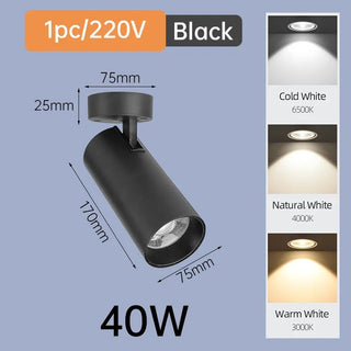 Ray Foldable 360 Spotlights Luxurious Modern  Luxury Gold Frame Light Fitting