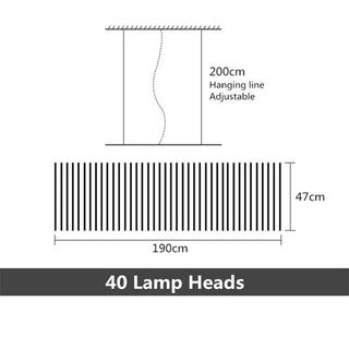 The Fishbone Chic Modern  Handcrafted Artisan Ceiling Light