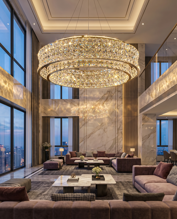 Ophelia Luxury Crystal Chandelier | Zynella Interior