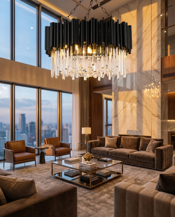 Maximus Crystal Chandelier Collection | Zynella Interior