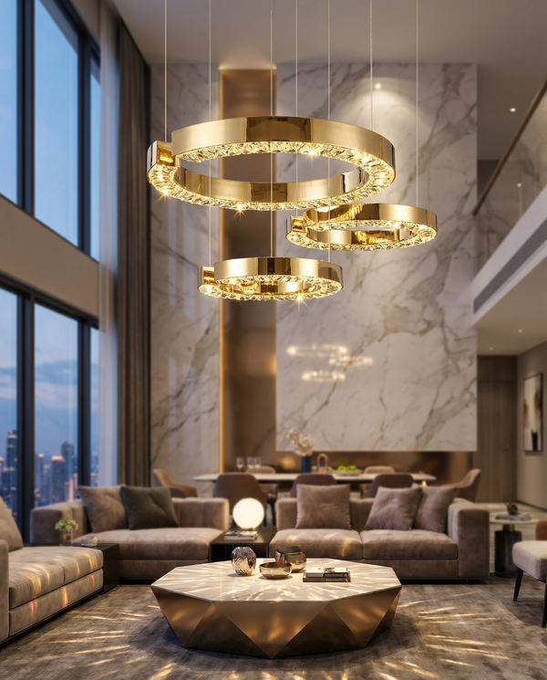 Regal Empire Ring Chandelier