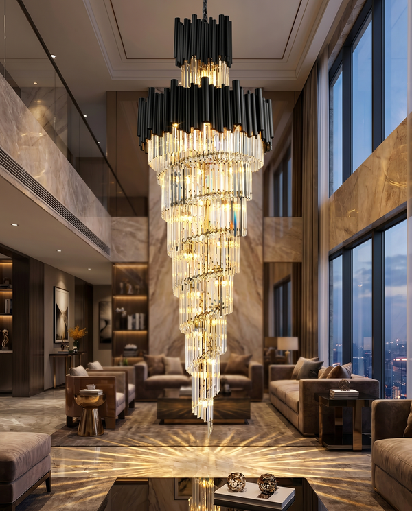 New York Black  Royal Chandelier