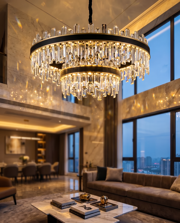 Ayah Collection Modern Luxury Chandelier | Zynella Interior