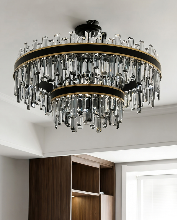 Ayah Collection Modern Luxury Chandelier | Zynella Interior