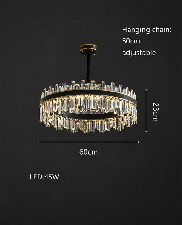 Ayah Collection Modern Luxury Chandelier | Zynella Interior