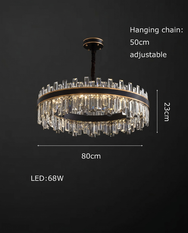 Ayah Collection Modern Luxury Chandelier | Zynella Interior