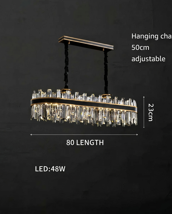 Ayah Collection Modern Luxury Chandelier | Zynella Interior