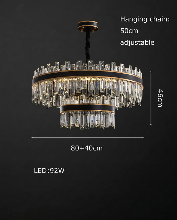 Ayah Collection Modern Luxury Chandelier | Zynella Interior