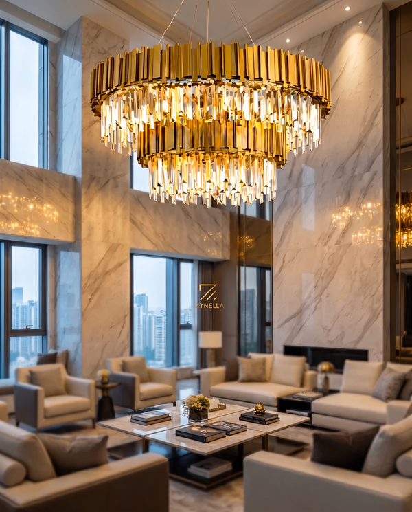 Queen Elizabeth Modern Scandinavian Chandelier | Zynella Interior